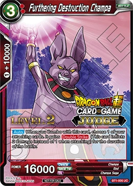 Furthering Destruction Champa BT1-005_PR02 card