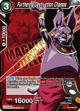 Furthering Destruction Champa BT1-005_PR03 card