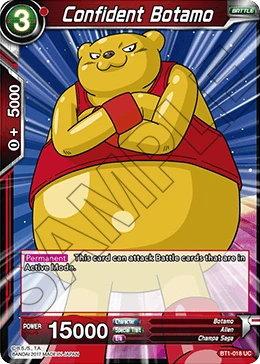Confident Botamo BT1-018 card