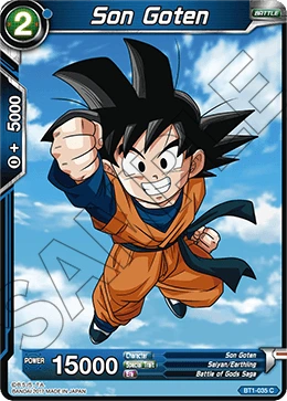 Son Goten BT1-035 card
