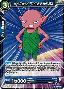 Mysterious Presence Monaka BT1-049 card