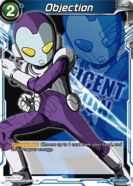 Objection BT1-052_PR03 card