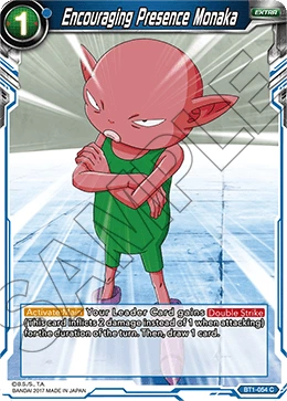 Encouraging Presence Monaka BT1-054 card