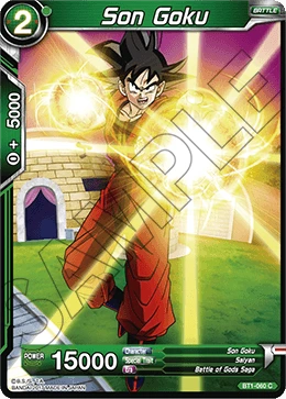 Son Goku BT1-060 card