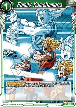 Family Kamehameha BT1-082 card