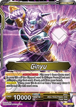 Ginyu BT1-085 card