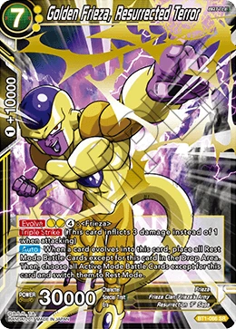 Golden Frieza, Resurrected Terror BT1-086 card