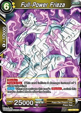 Full-Power Frieza BT1-087 card