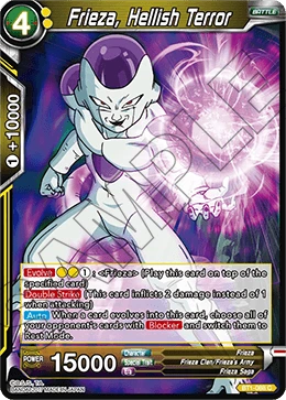 Frieza, Hellish Terror BT1-088 card