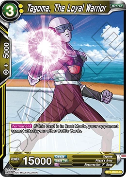 Tagoma, The Loyal Warrior BT1-093 card