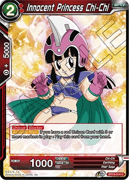 Innocent Princess Chi-Chi BT10-014 card