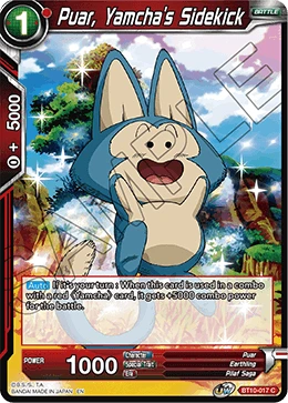 Puar, Yamcha's Sidekick BT10-017 card