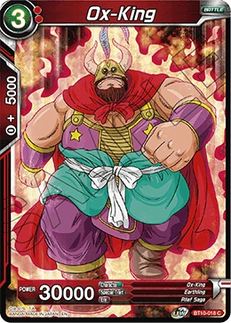 Ox-King BT10-018 card