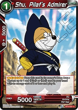 Shu, Pilaf's Admirer BT10-021 Dragon Ball Masters card