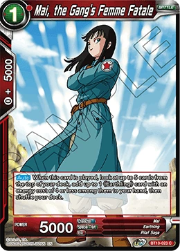 Mai, the Gang's Femme Fatale BT10-023 card