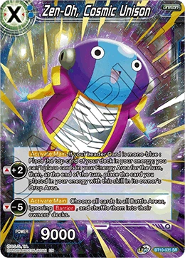 Zen-Oh, Cosmic Unison BT10-035 card