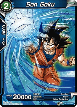 Son Goku BT10-037 card