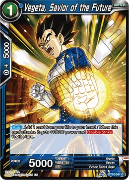 Vegeta, Savior of the Future BT10-041 card