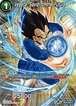 Vegeta, Savior of the Future BT10-041_PR card