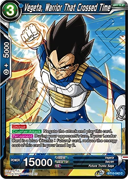 Vegeta, Warrior That Crossed Time BT10-042_PR card