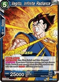 Vegito, Infinite Radiance BT10-046_PR card