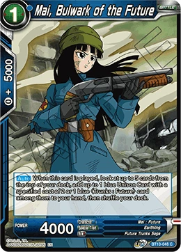 Mai, Bulwark of the Future BT10-048 card