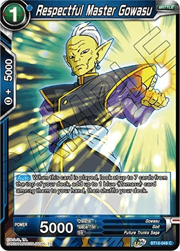 Respectful Master Gowasu BT10-049 card