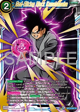 God-Slicing Black Kamehameha BT10-057_PR card