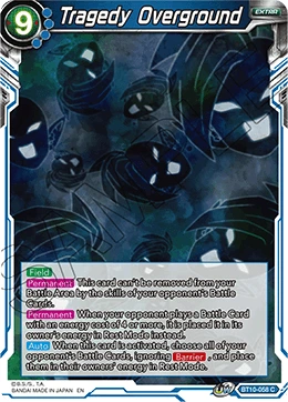 Tragedy Overground BT10-058 card