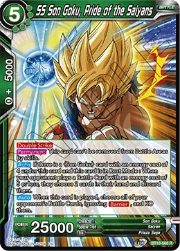 SS Son Goku, Pride of the Saiyans BT10-065 card