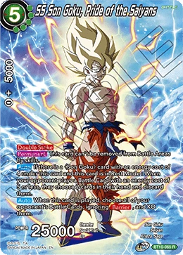 SS Son Goku, Pride of the Saiyans BT10-065_PR card