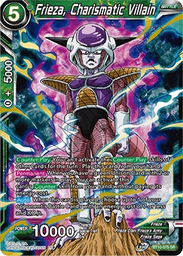Frieza, Charismatic Villain BT10-075 card