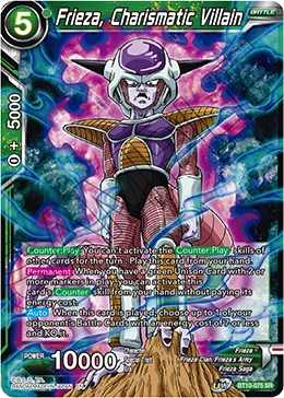 Frieza, Charismatic Villain BT10-075_PR card