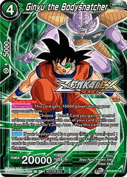 Ginyu the Bodysnatcher BT10-077_PR card