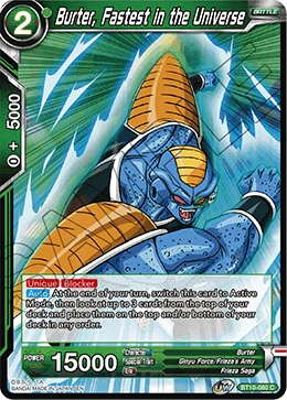 Burter, Fastest in the Universe BT10-080 card