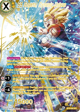 SS Gogeta, Dynamic Unison BT10-095_SPR card