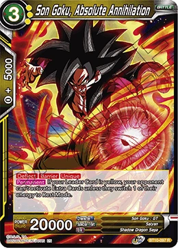 Son Goku, Absolute Annihilation BT10-097 card