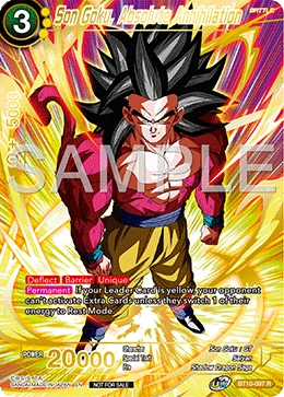 Son Goku, Absolute Annihilation BT10-097_PR03 card