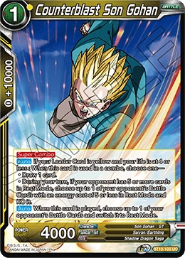 Counterblast Son Gohan BT10-100_PR card