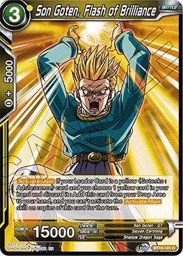 Son Goten, Flash of Brilliance BT10-101 card