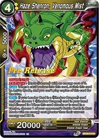 Haze Shenron, Venomous Mist BT10-117 Dragon Ball Masters card, Promo