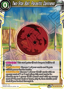 Two-Star Ball, Parasitic Darkness BT10-124 card