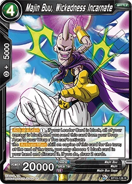 Majin Buu, Wickedness Incarnate BT10-126 card