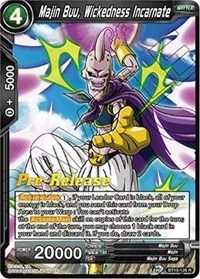 Majin Buu, Wickedness Incarnate BT10-126_PR card