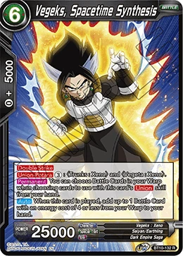 Vegeks, Spacetime Synthesis BT10-132 card