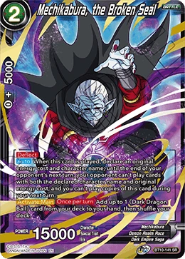Mechikabura, the Broken Seal BT10-141 card