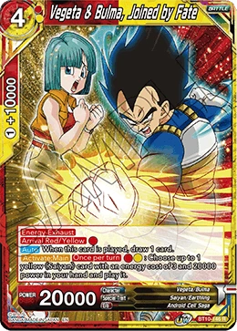 Vegeta & Bulma, Joined by Fate BT10-146 card
