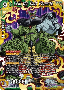 Cell, the Dark Parasite BT10-150 card