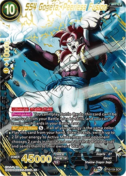 SS4 Gogeta, Peerless Fusion BT10-154 card