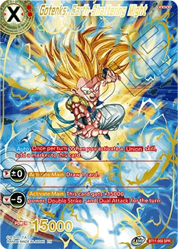 Gotenks, Earth-Shattering Might BT11-003_SPR card